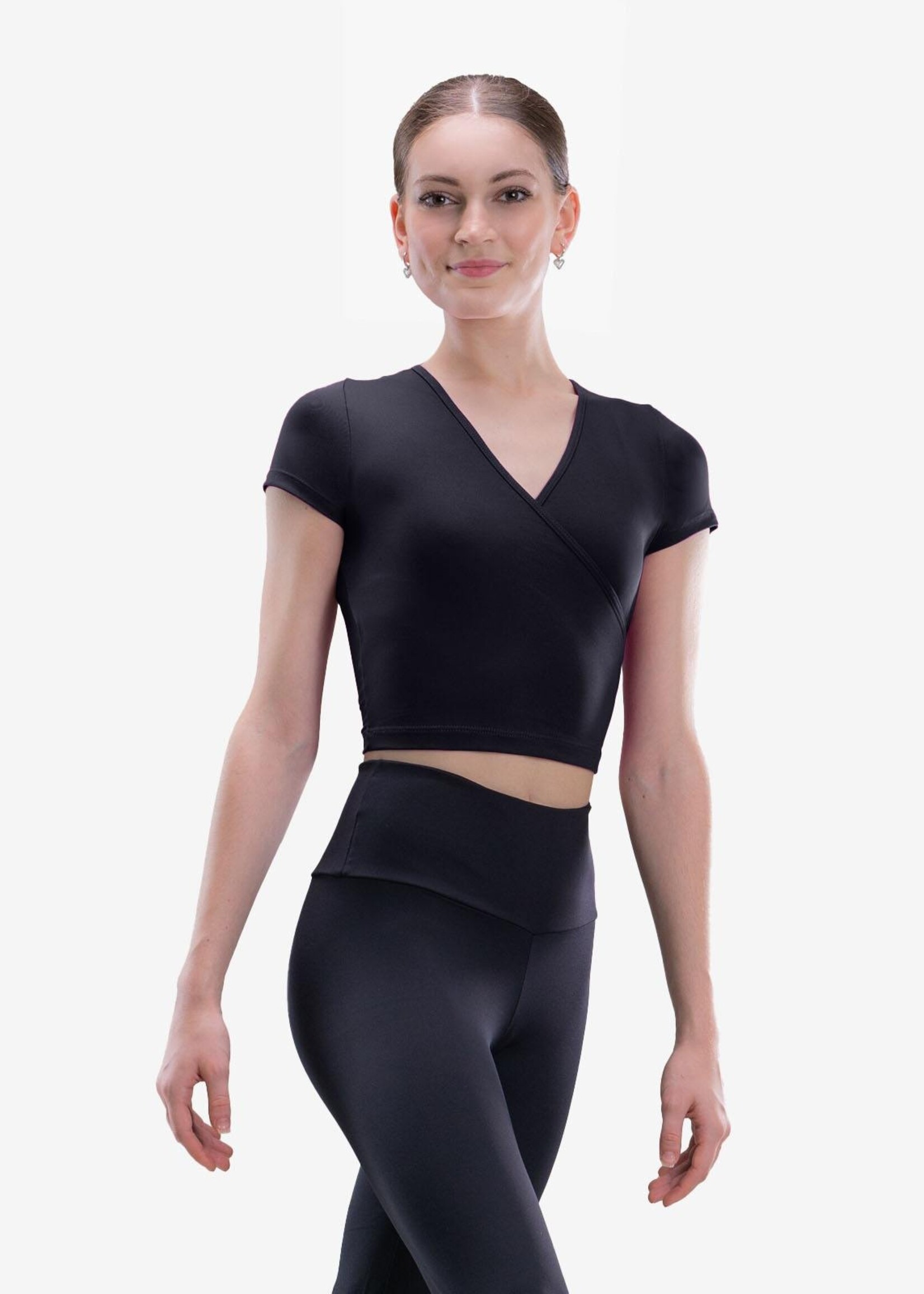 So Danca Adult Ember Mock Wrap Top