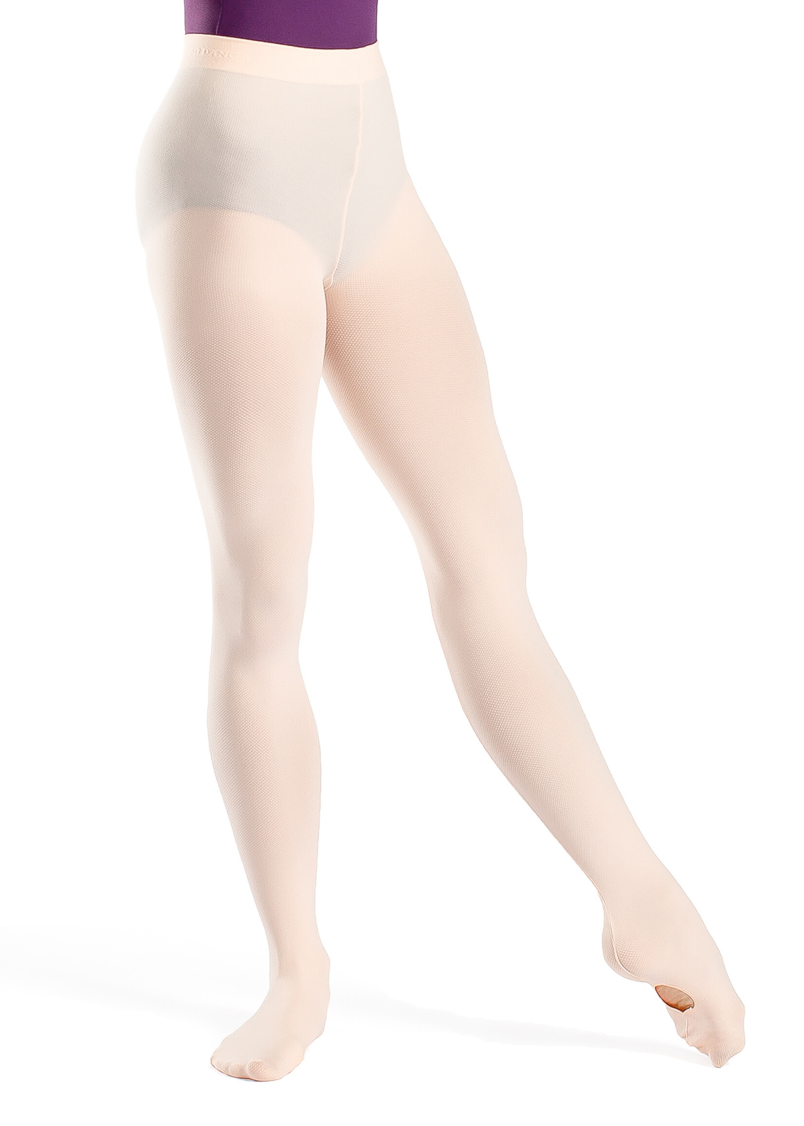 So Danca Adult Mesh Convertible Tights w/Backseam