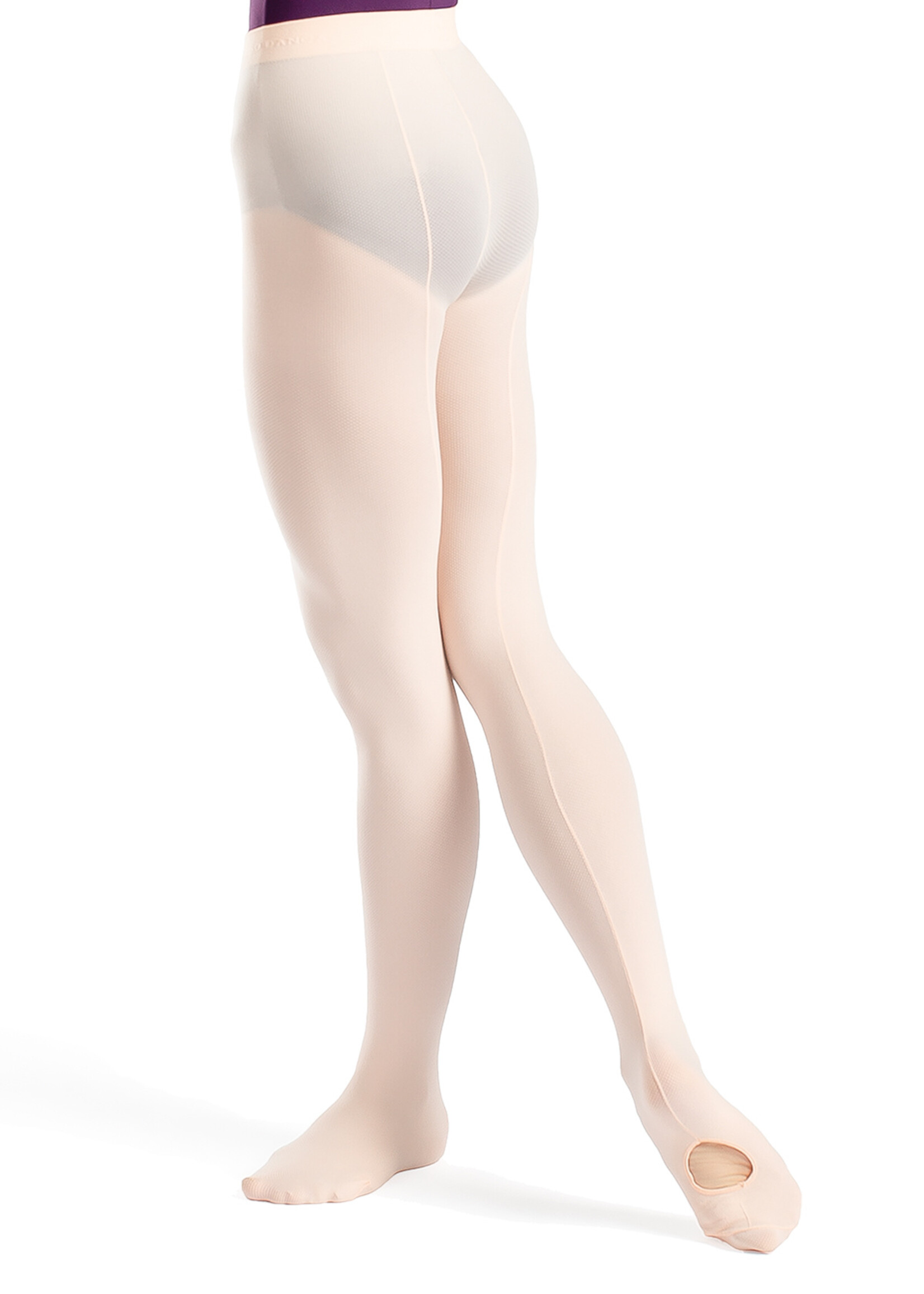 So Danca Adult Mesh Convertible Tights w/Backseam