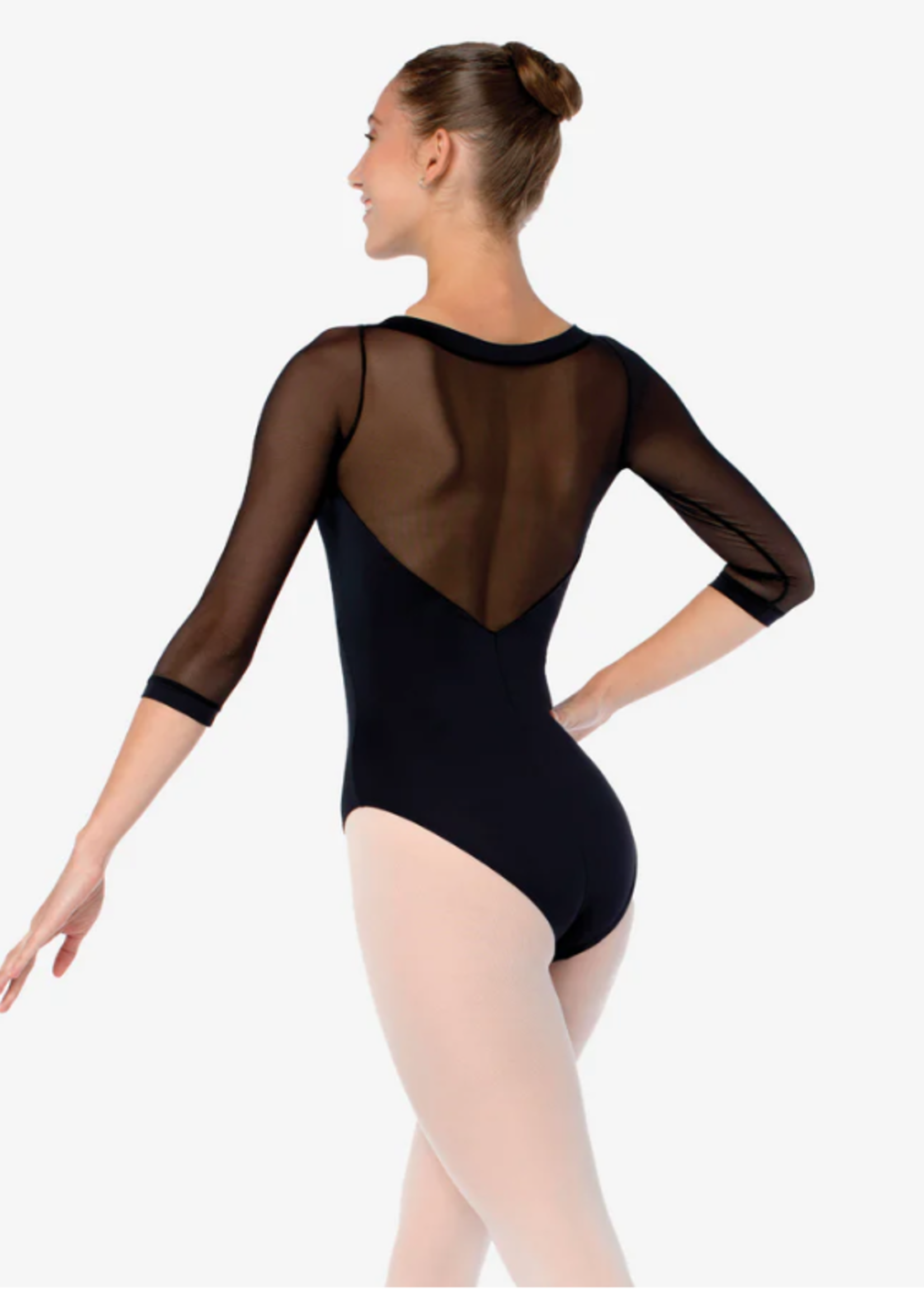 So Danca Adult Paola Mesh Sleeve Leotard SL129