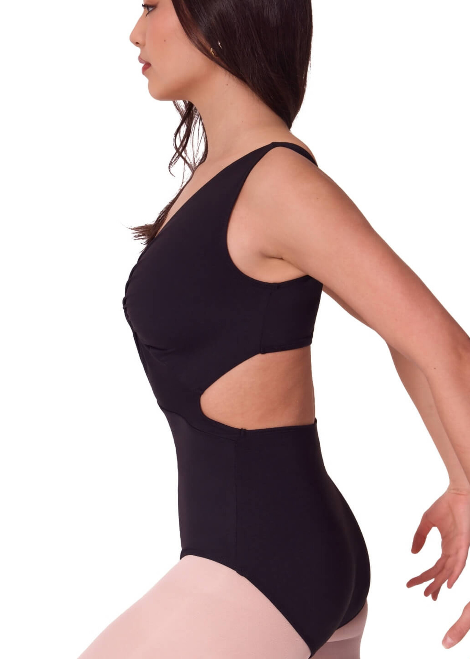 Capezio Adult Soft Elegance Twist Front Leotard