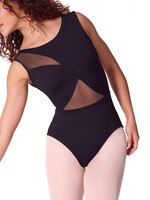 Capezio Adult Soft Elegance Asymmetrical Boat Neck Leotard