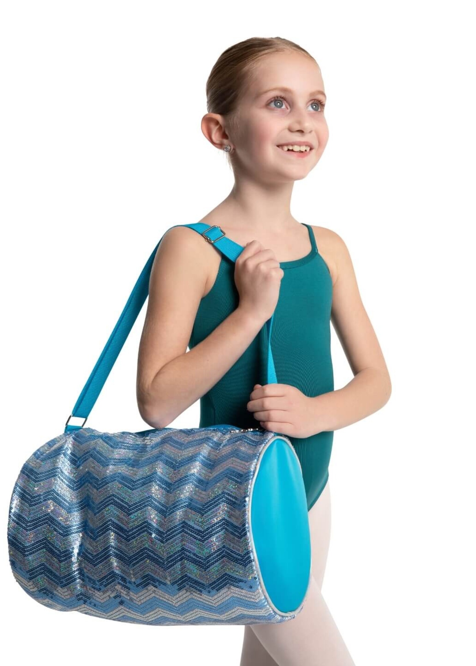 Bunheads Chevron Barrel Bag
