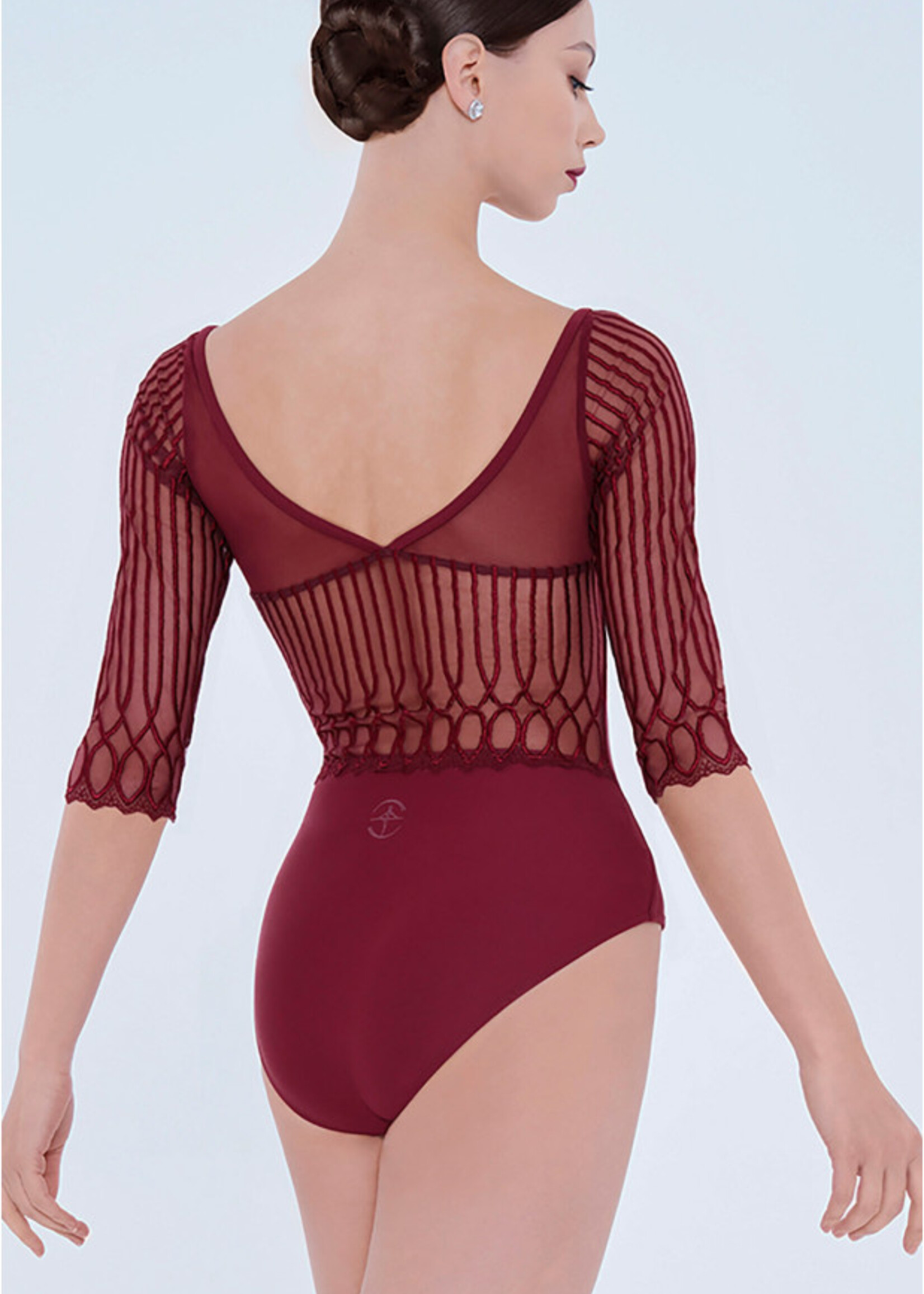 Wear Moi Adult Nerea 3/4 Sleeve Leotard