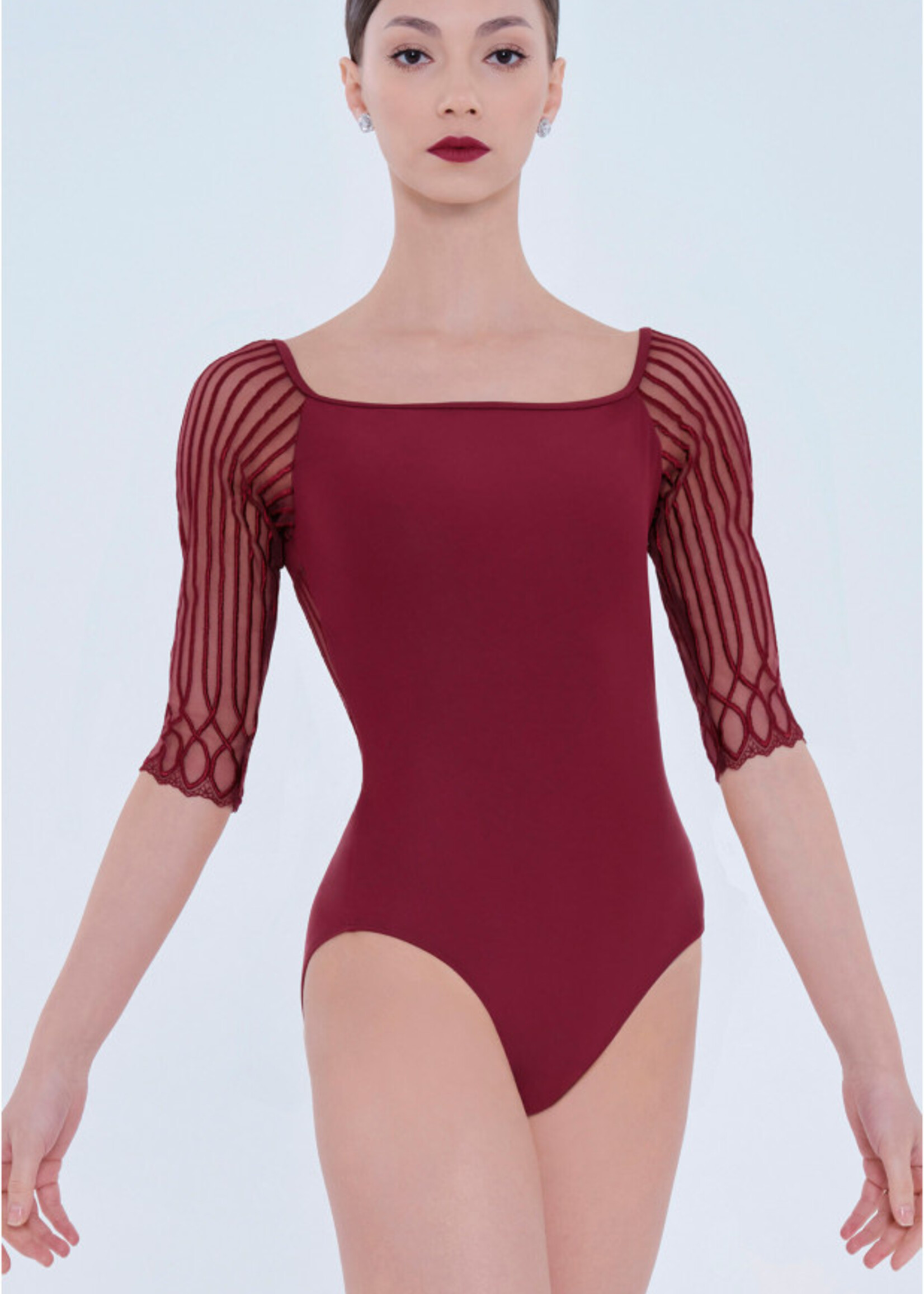 Wear Moi Adult Nerea 3/4 Sleeve Leotard