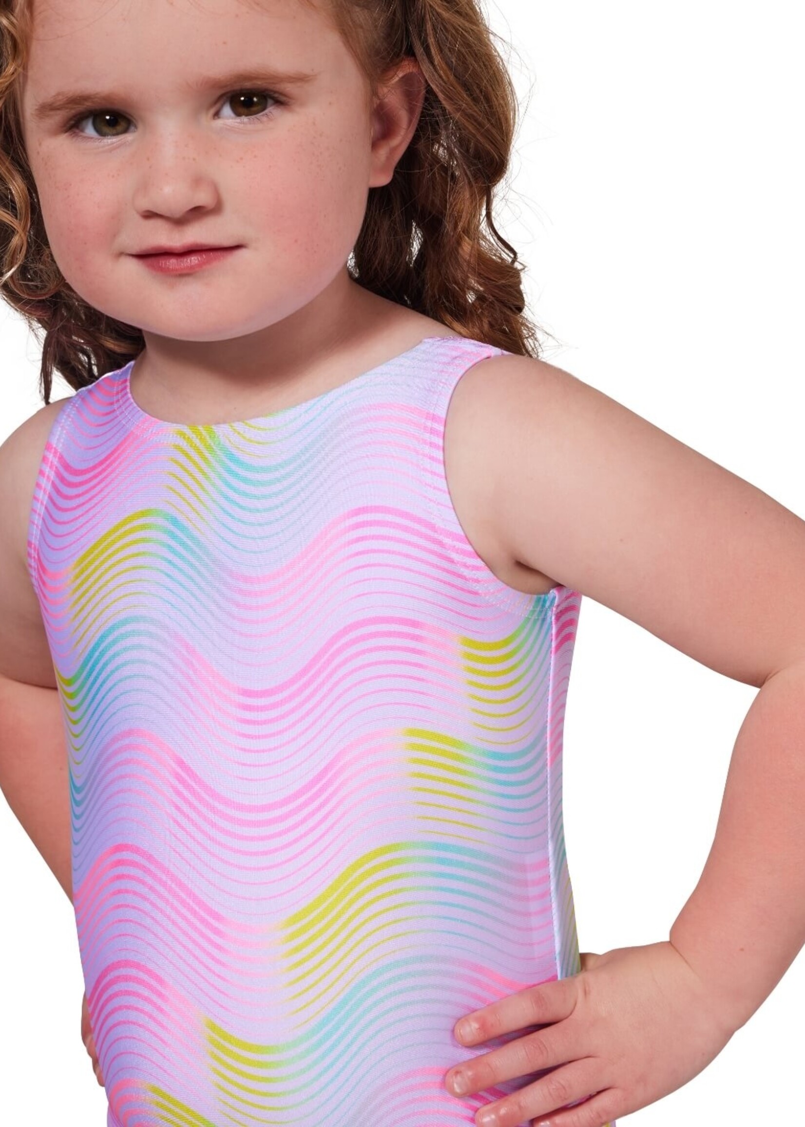 Capezio Child Sunrise Wave Gymnastics Leotard
