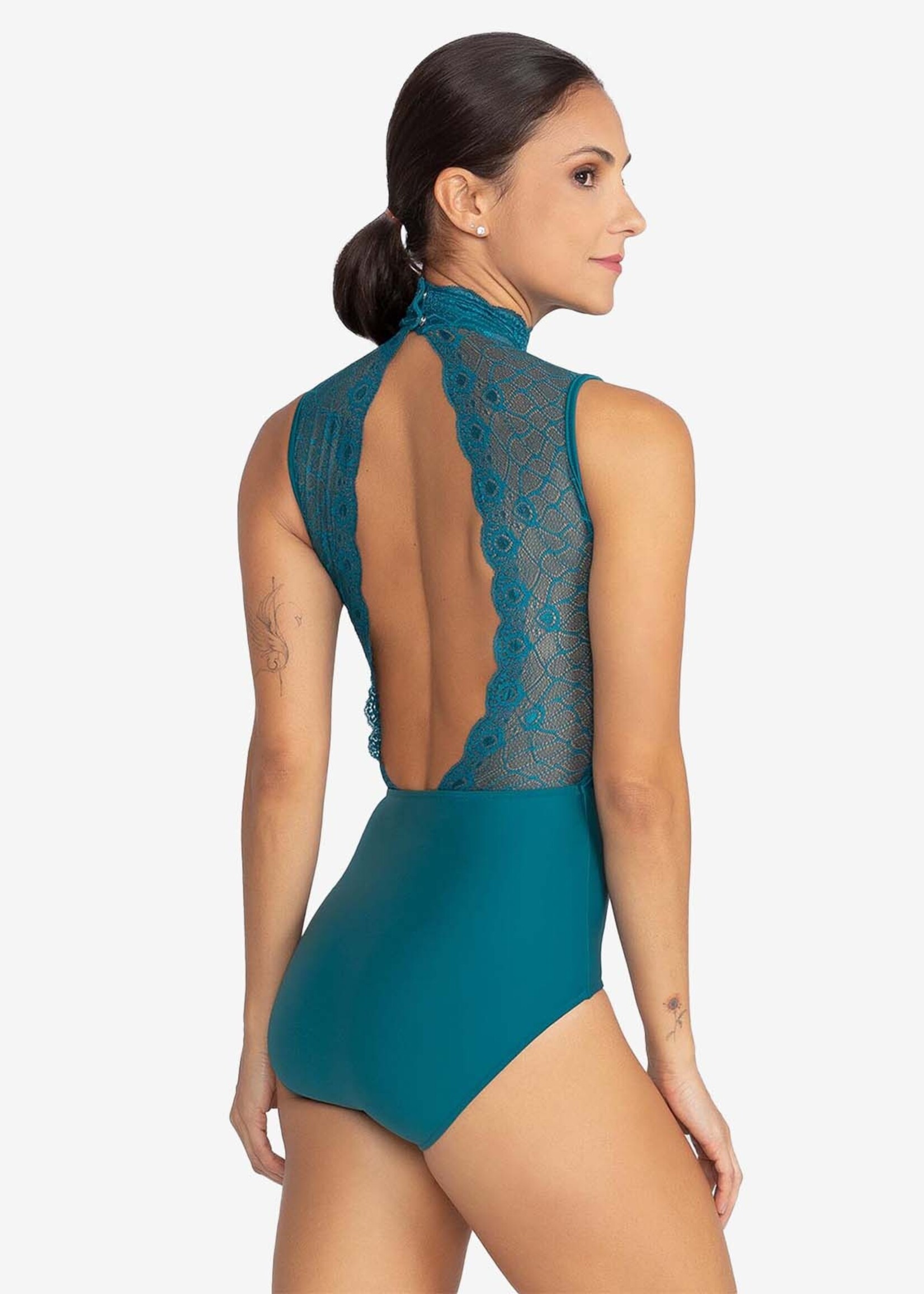 So Danca Adult Marisa High Neck Leotard