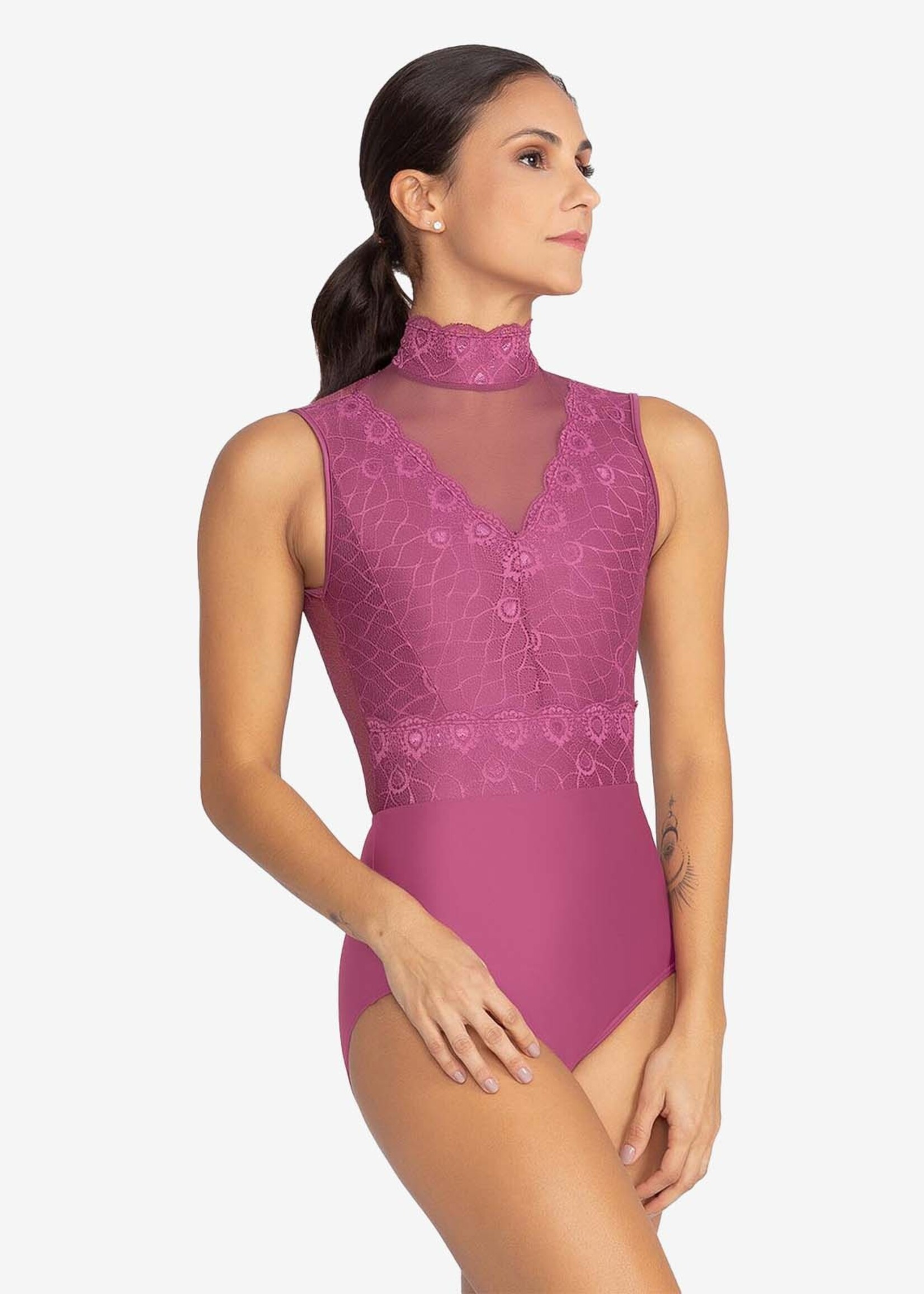 So Danca Adult Marisa High Neck Leotard