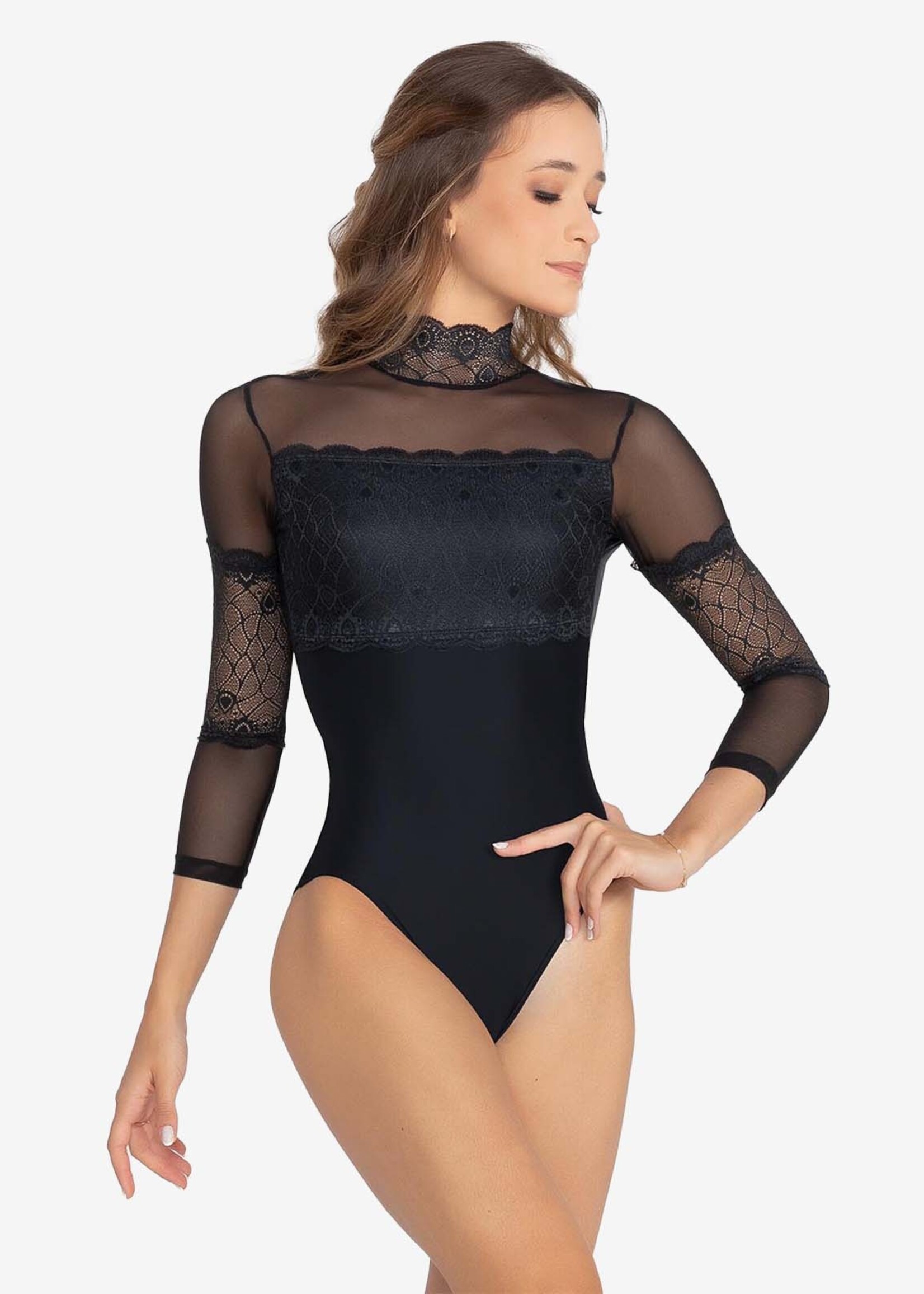 So Danca Adult Luciane Long Sleeve Leotard