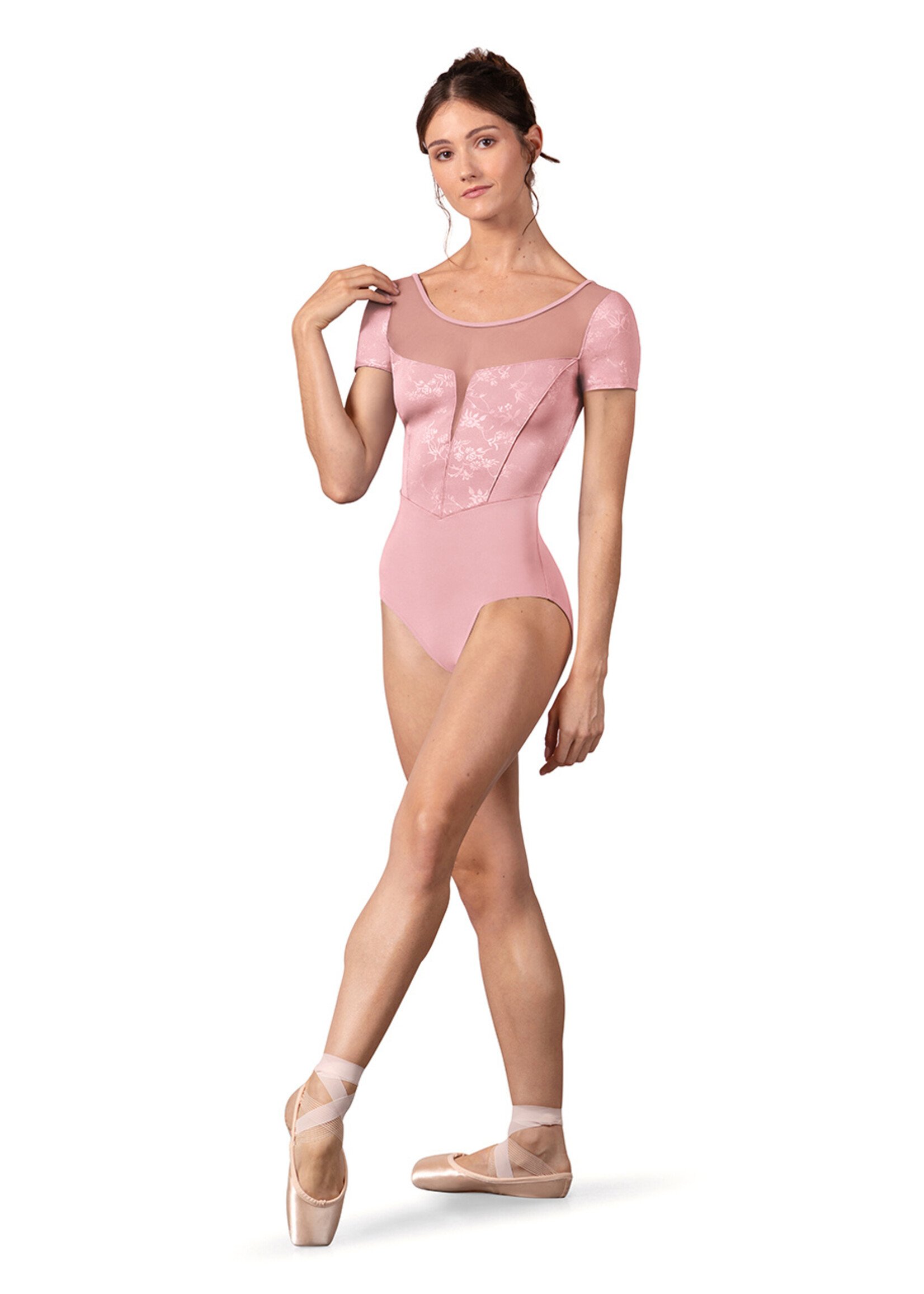 Bloch Spring Fashion Floral Cap Sleeve Leotard