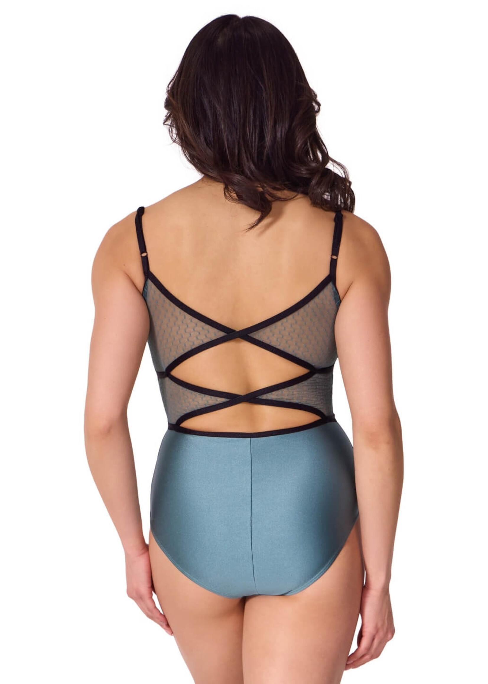 Capezio Adult Enchanted Contrast Brilliance Camisole Leotard