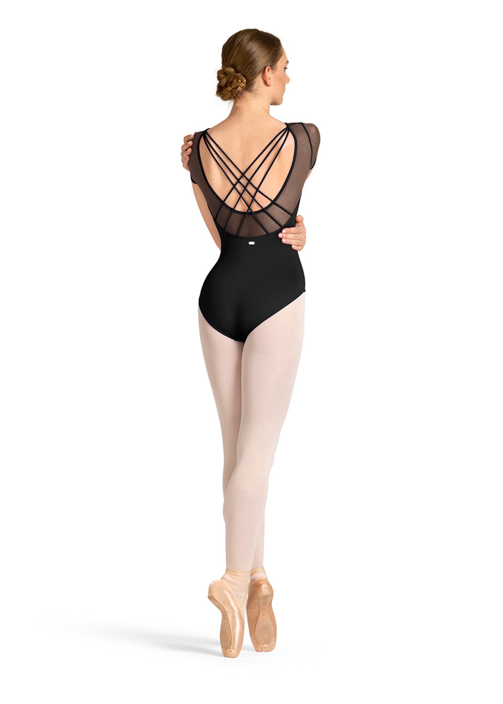 Mirella Adult Celeste Short Sleeve Leotard