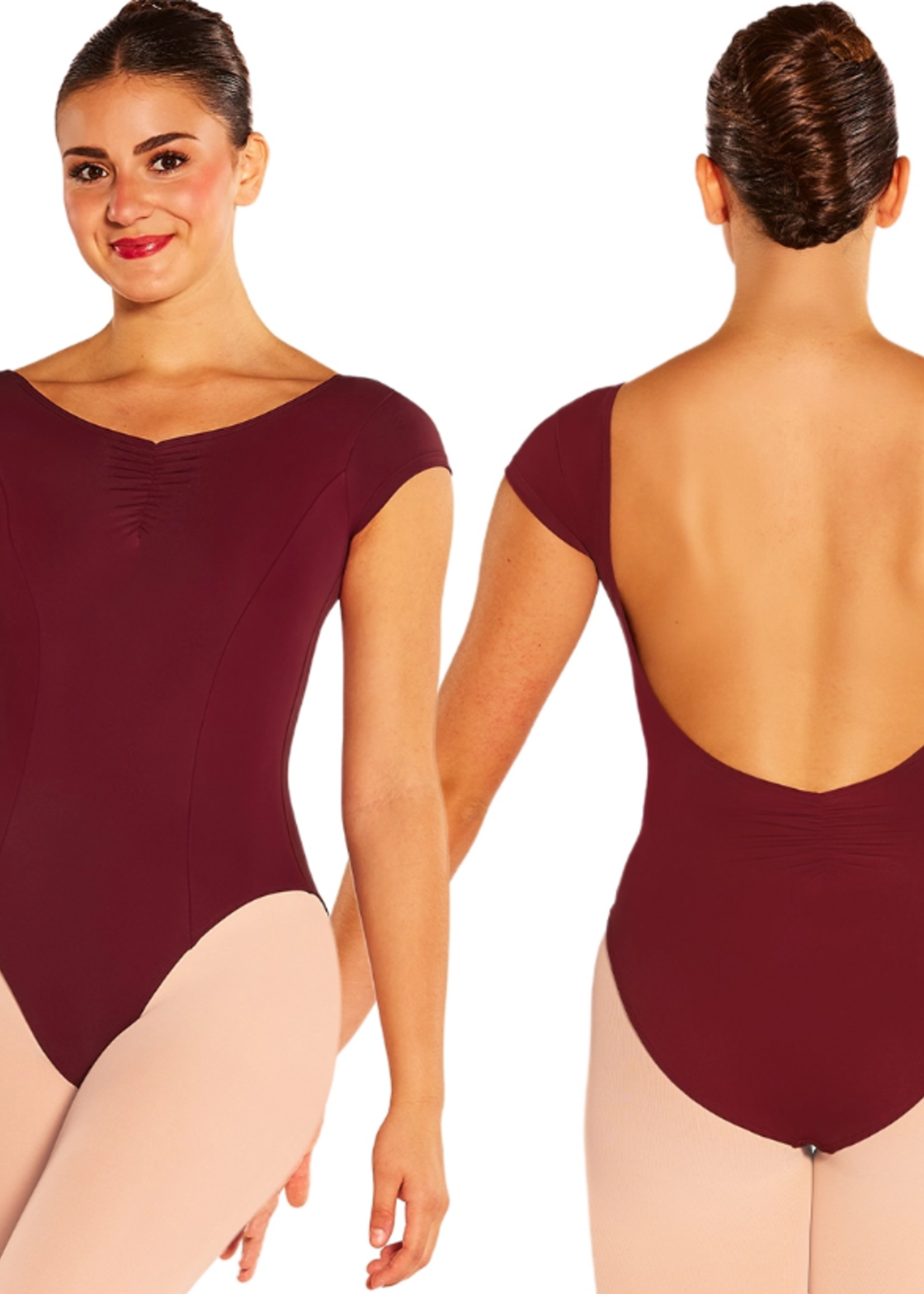Eurotard Adult Princess Seam Cap Sleeve Leotard