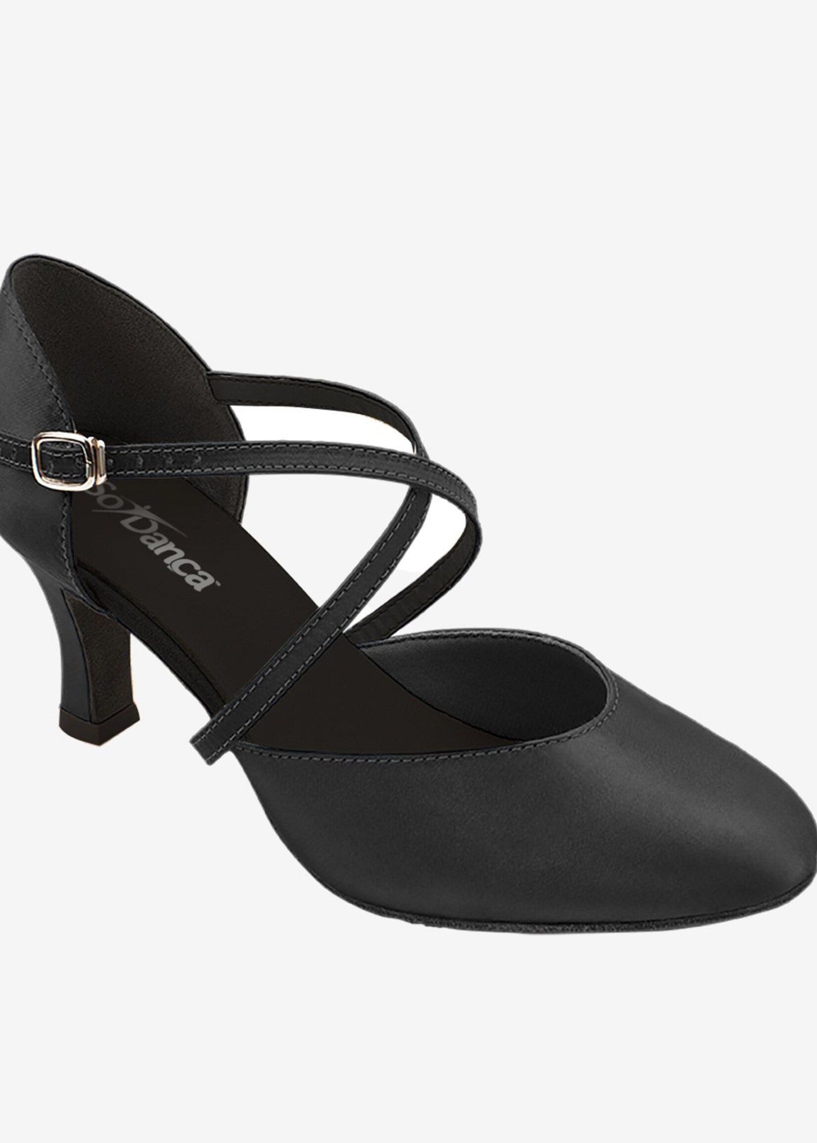 So Danca Rebecca Satin Closed Toe 2.5" Ballroom Shoe