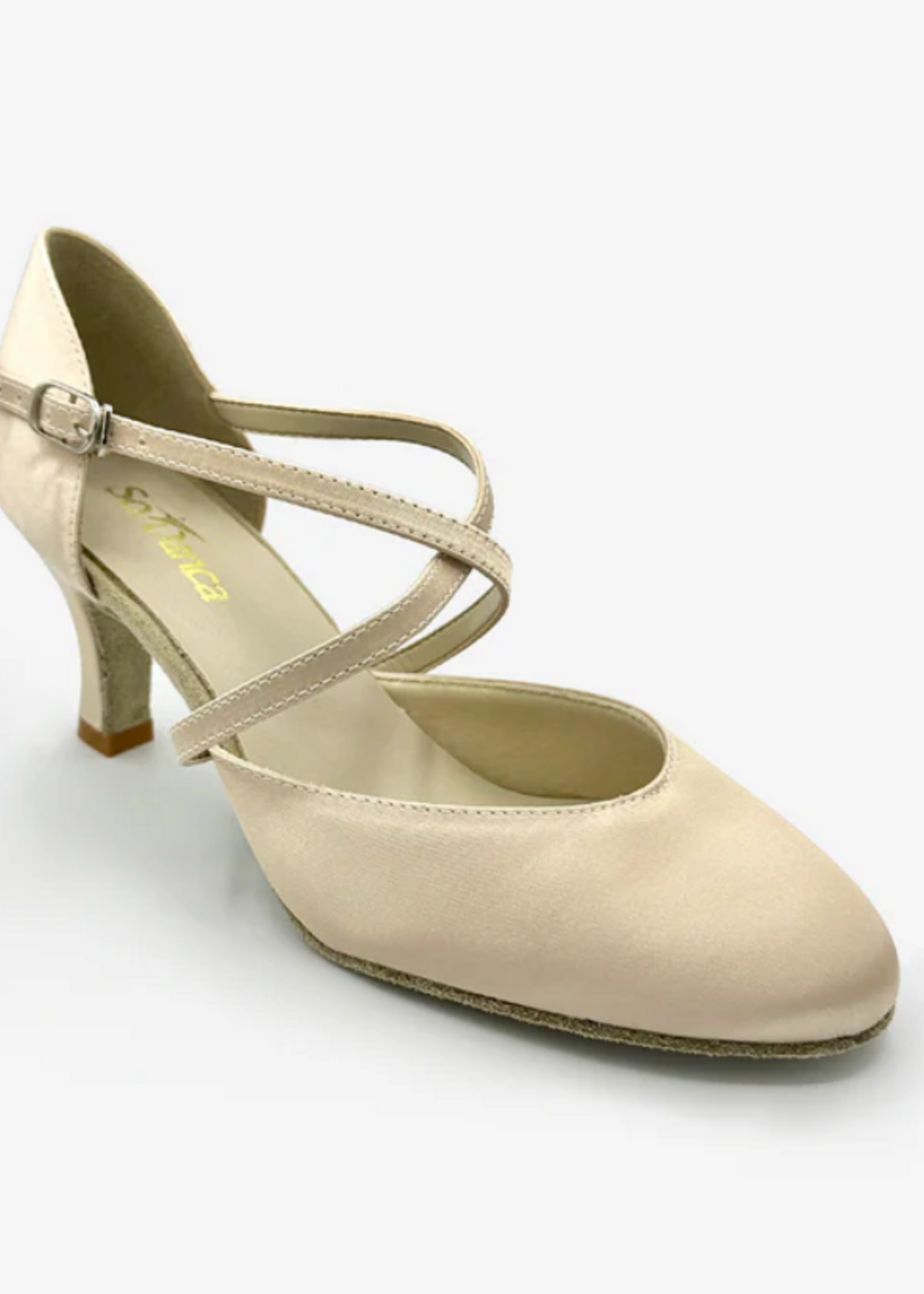 So Danca Rebecca Satin Closed Toe 2.5" Ballroom Shoe