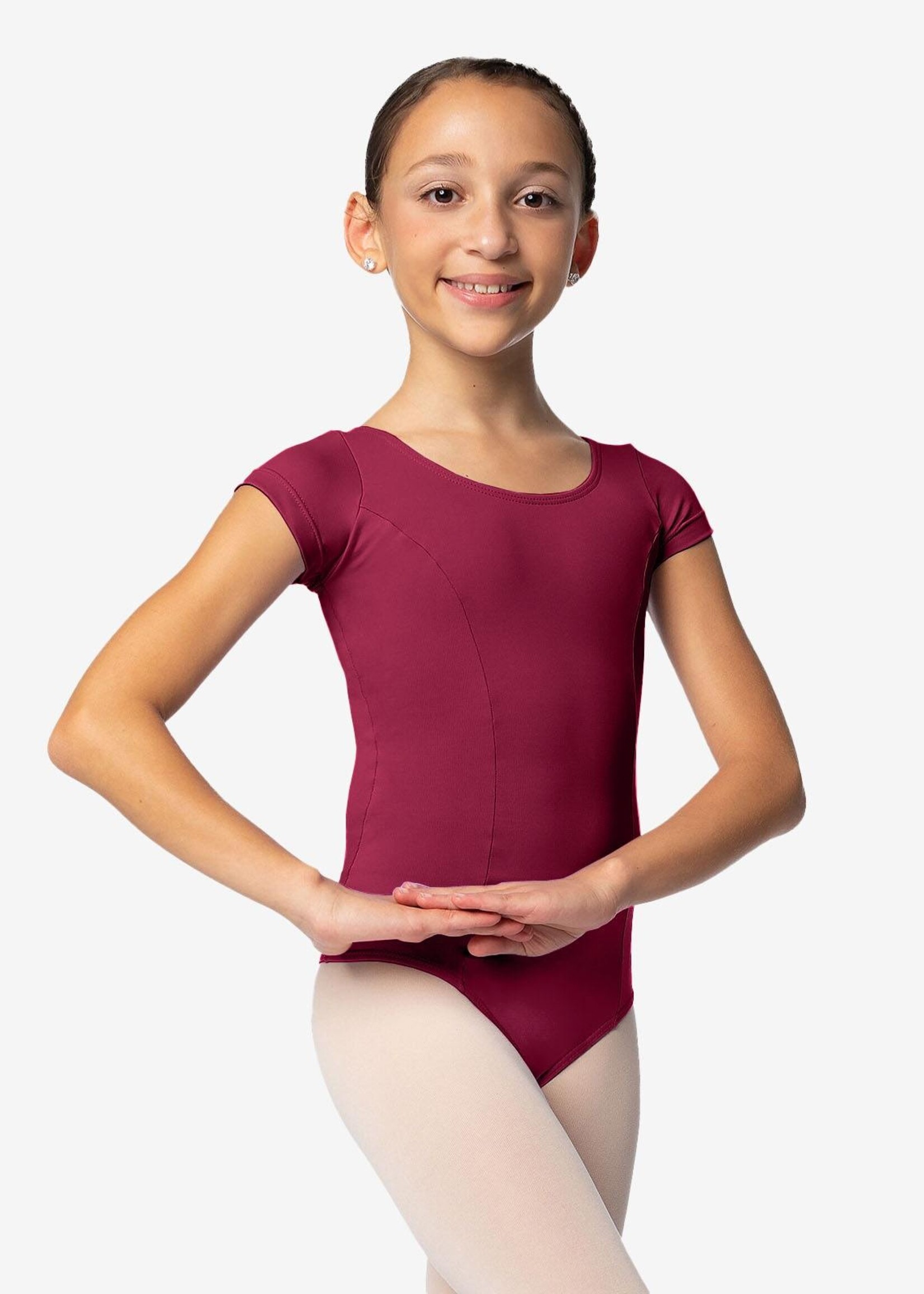 So Danca Child Trissie Seamed Cap Sleeve Leotard