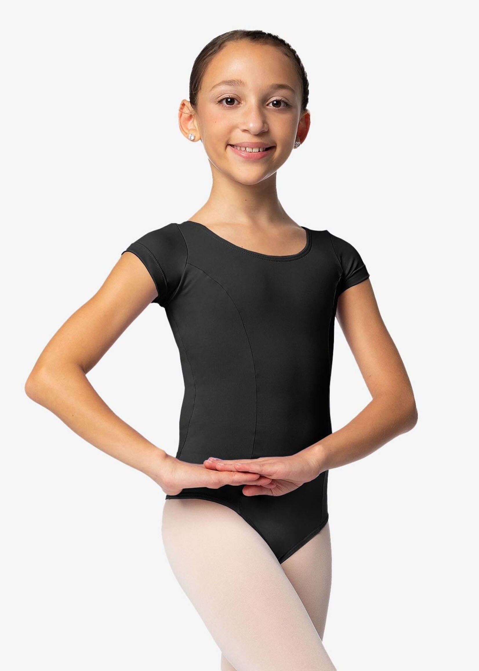 So Danca Child Trissie Seamed Cap Sleeve Leotard