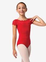 So Danca Child Tilly Lace Cap Sleeve Leotard
