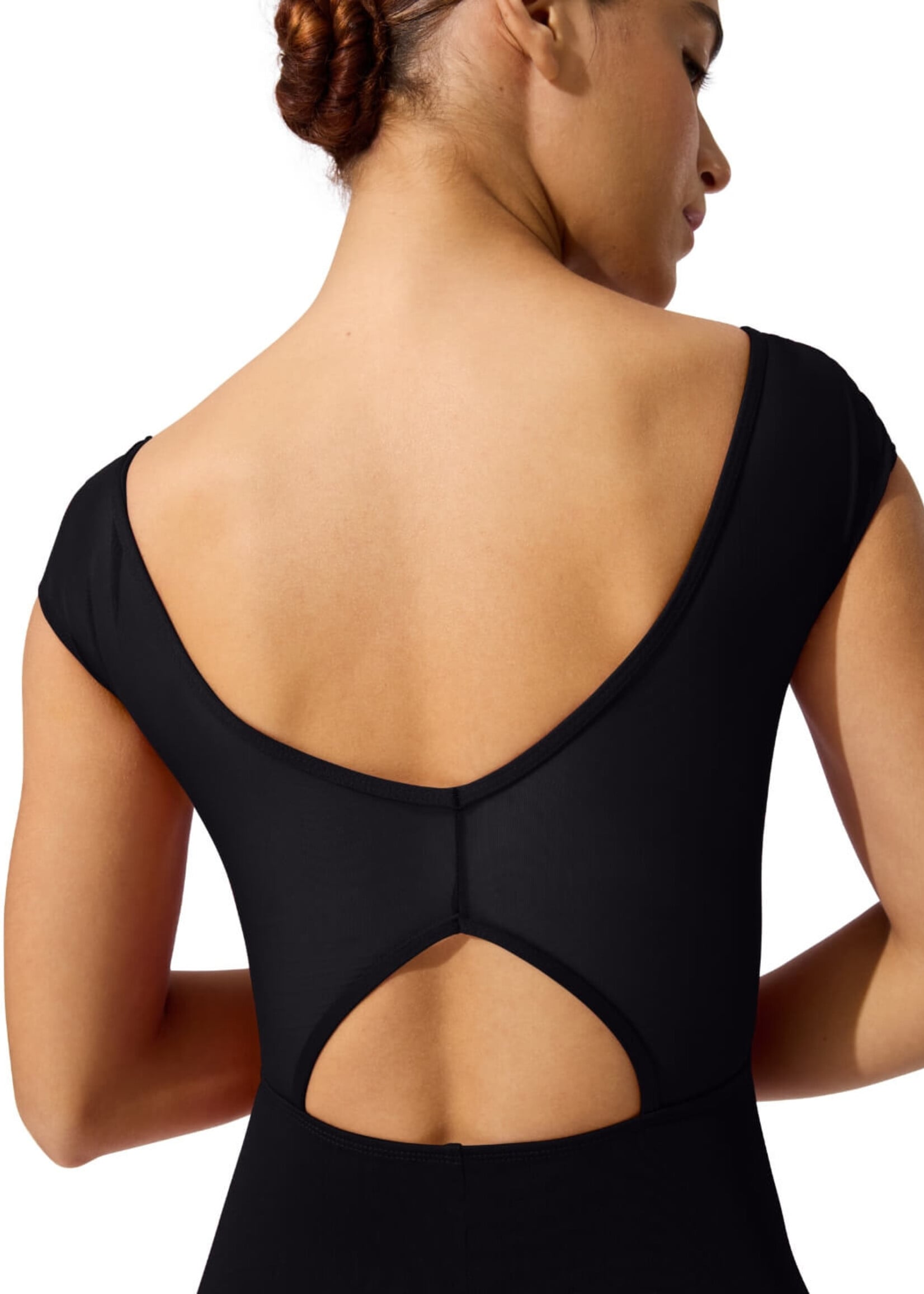 Capezio Child Polyantha Mesh Cap Sleeve Leotard