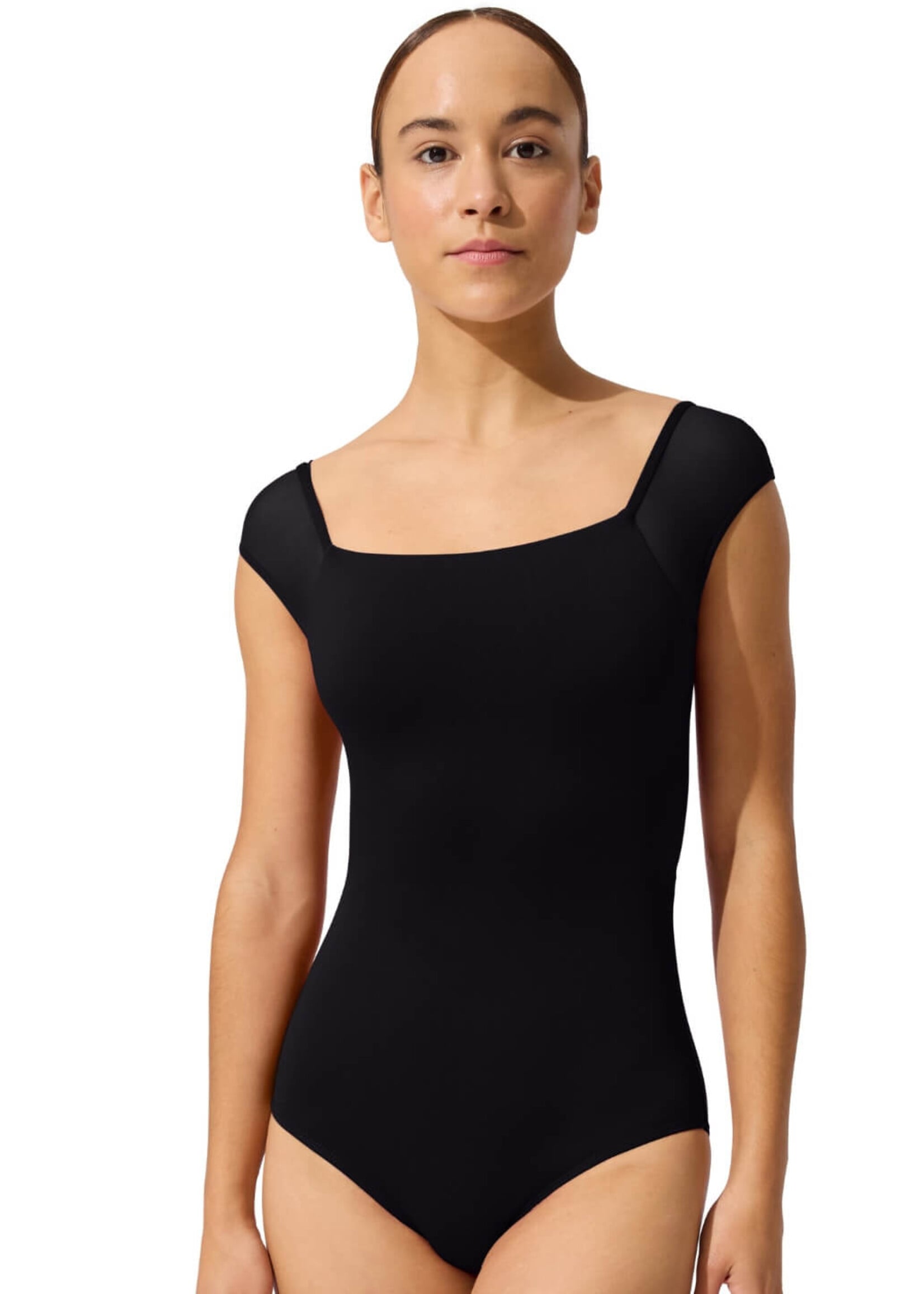 Capezio Child Polyantha Mesh Cap Sleeve Leotard