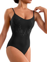 Mirella Child Embroidered Camisole Leotard
