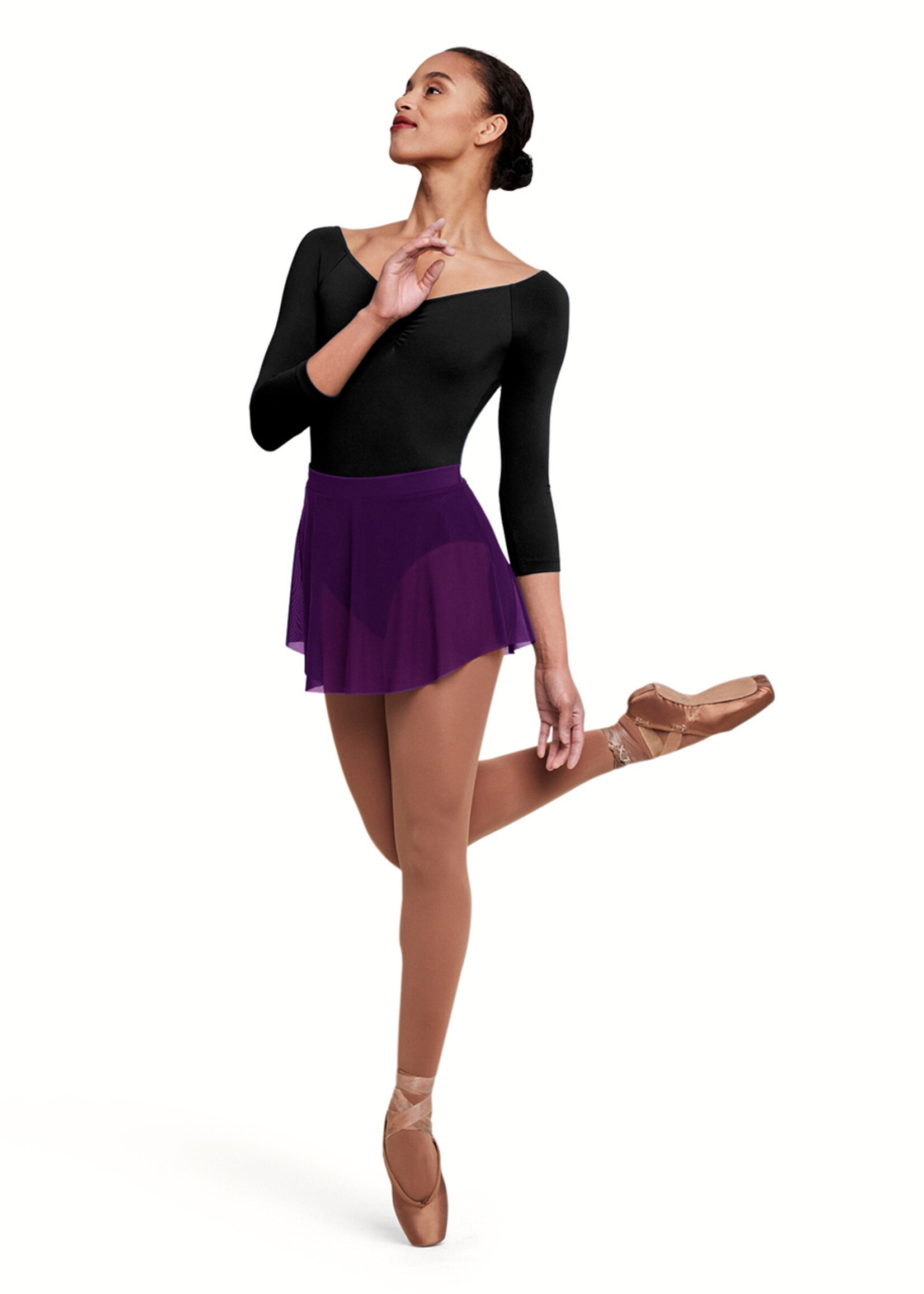 Bloch Adult Mesh Pull on Skirt