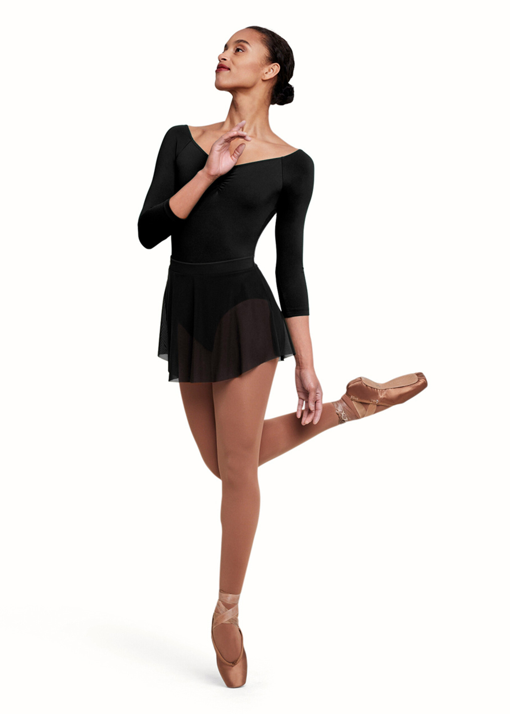 Bloch Adult Mesh Pull on Skirt