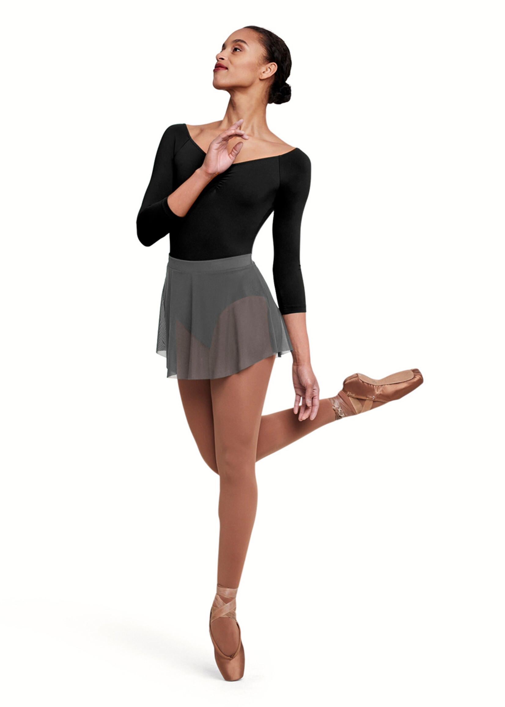 Bloch Adult Mesh Pull on Skirt