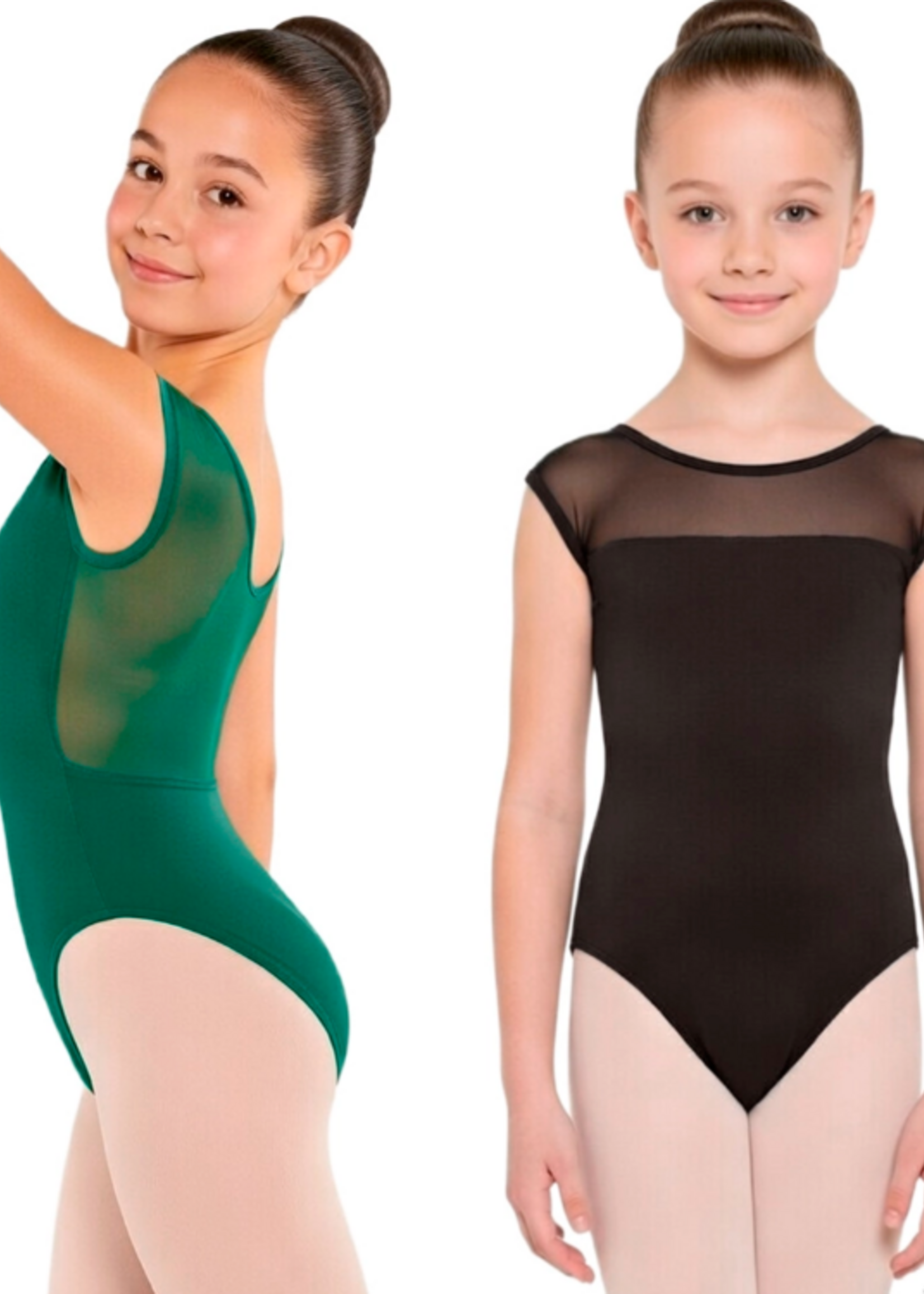 Eurotard Child Silhouette Mesh Cap Sleeve Leotard