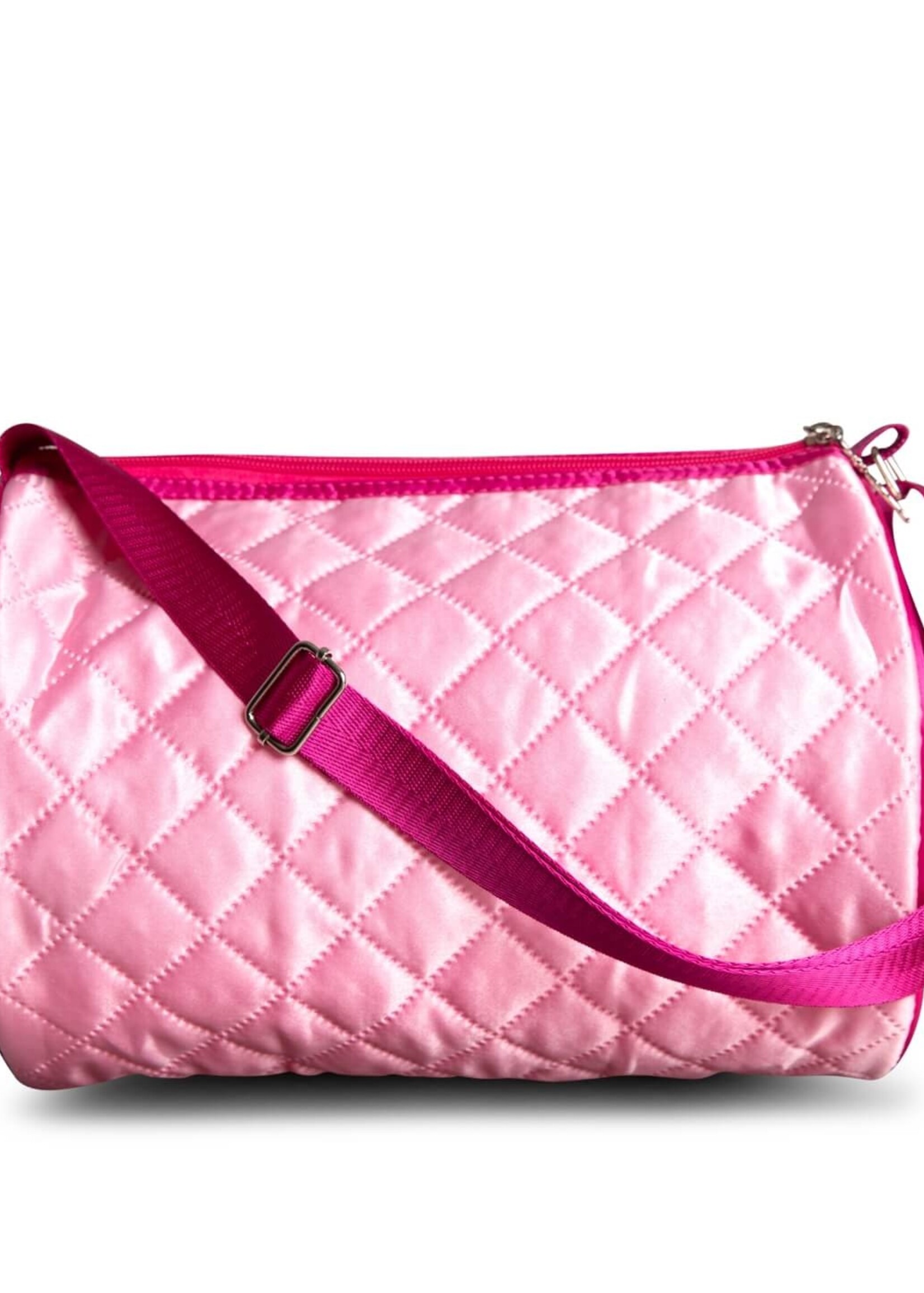 Capezio Embroidered Barrel Bag