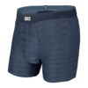 Saxx Droptemp Boxer Brief Dark  Denim Heather