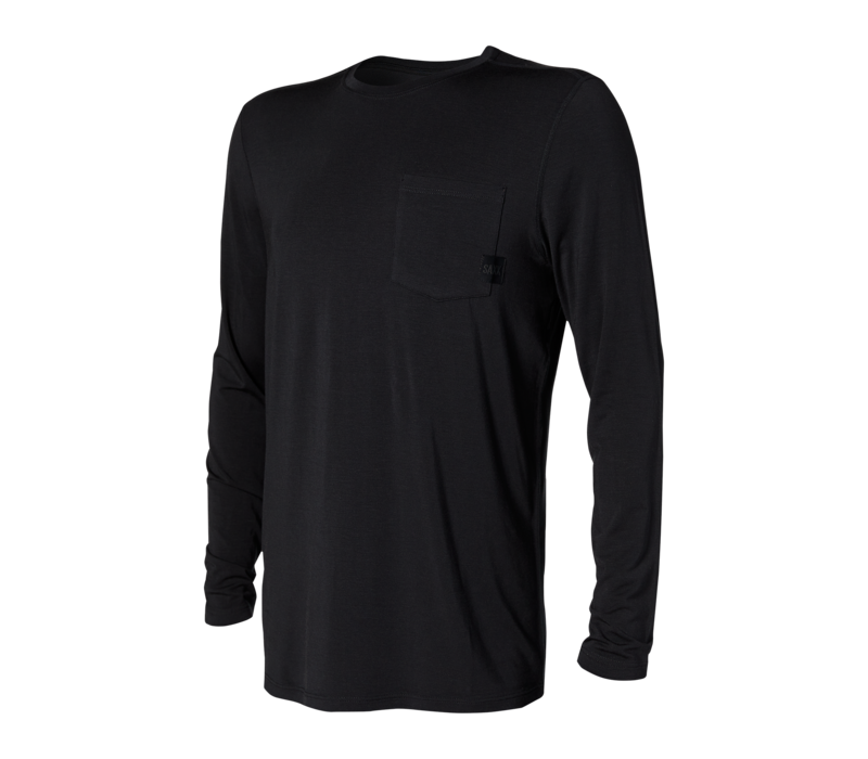 Saxx Sleepwalker LS Tee Black (BLK)