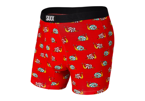 Tongass Trading Company  Saxx Vibe Boxer Brief: Red Halloweenie