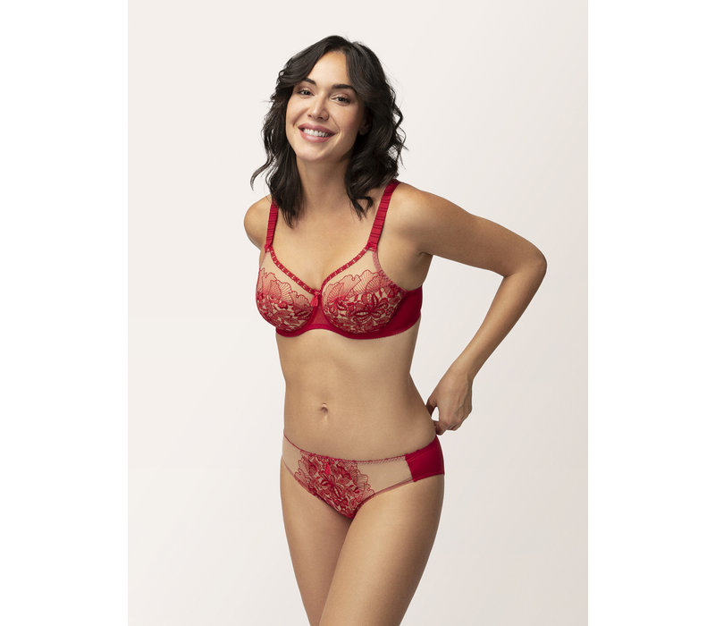 Emp Agathe full cup 07204 Passion - Miladys Lace