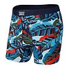 Saxx Vibe Boxer Brief Blue Pop Jungle