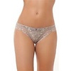 Cassiopee Thong 01151 Rose Sauvage