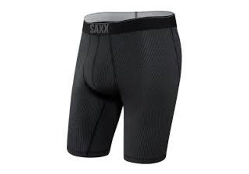 Saxx Quest Boxer Brief Long Leg Black II