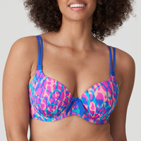 Karpen Padded Heartshape Bikini Top 4010614 Electric Blue