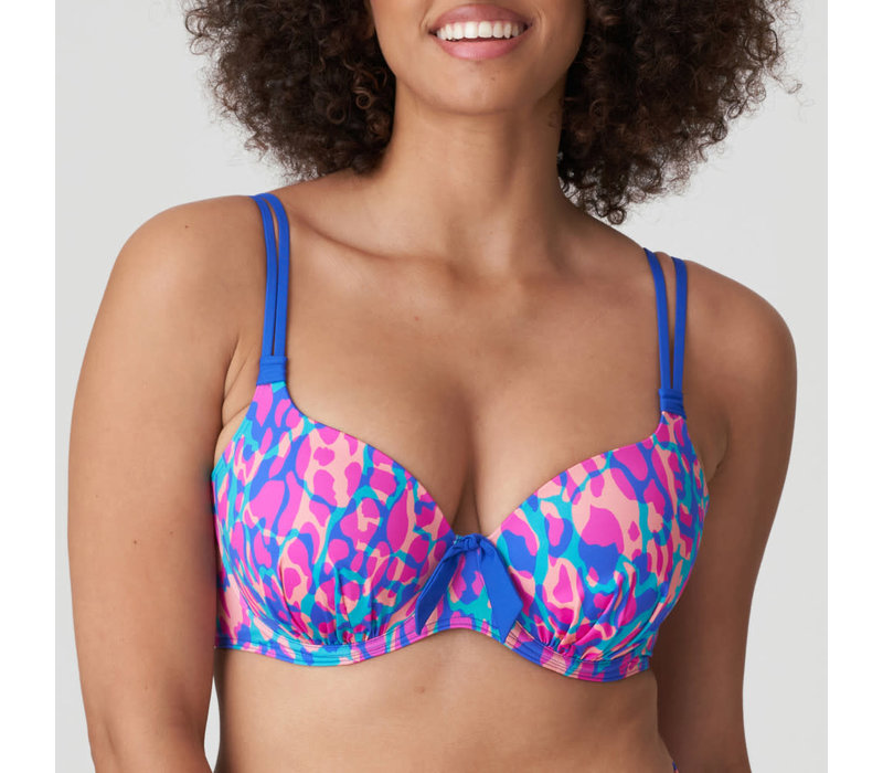 Karpen Padded Heartshape Bikini Top 4010614 Electric Blue