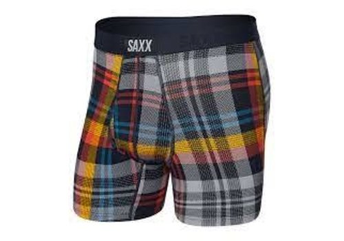 Saxx Ultra Boxer Brief  Multi Free Fall Plaid