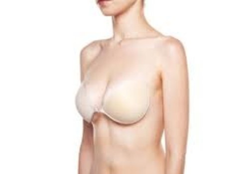 NWT Nubra Strapless Backless Adhesive Bra Nude A