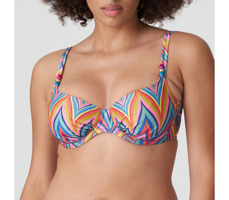 Kea Full Cup Bikini Top 4010810 Rainbow Paradise