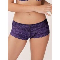 Cassiopee Shorty 02151 Dark Purple