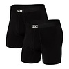 saxx 2 pkg Vibe Boxer Brief 2pk  Black/Black(BBB)
