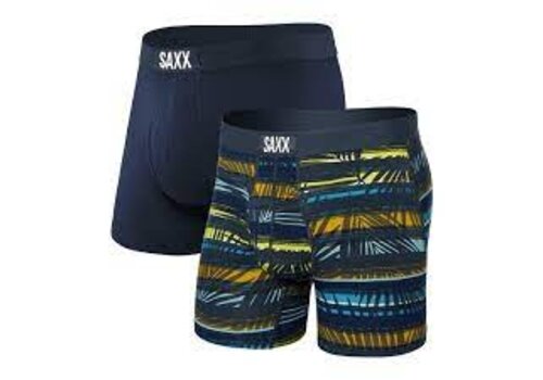 Saxx Ultra Boxer Brief 2PK Shade Stripe Navy(SHD)
