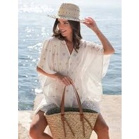 Lisa Cover Up White 04-49-004WH