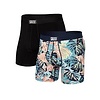 saxx 2 pkg Ultra Boxer Brief 2pk Mr Phil O Dendren Black(MPO)