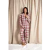 Pretty You London Pretty You London Plaid PJ Set Stone