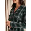 Pretty You London Plaid PJ Set Green