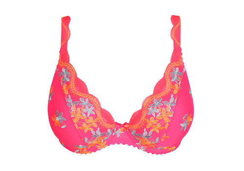 Prima Donna PD Cala Luna Half Padded Plunge #0163542 Blogger Pink